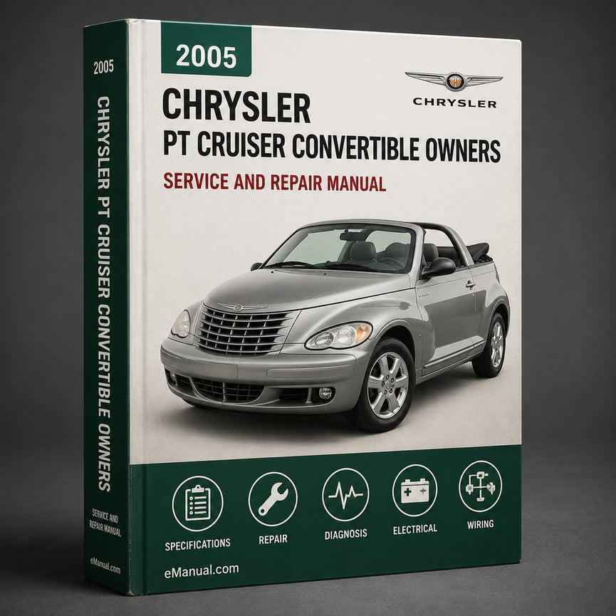 Chrysler PT Cruiser 2005 Convertible Owners Manual