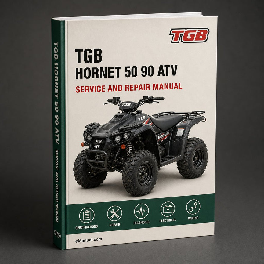 TGB HORNET 50 90 ATV Service Repair Manual