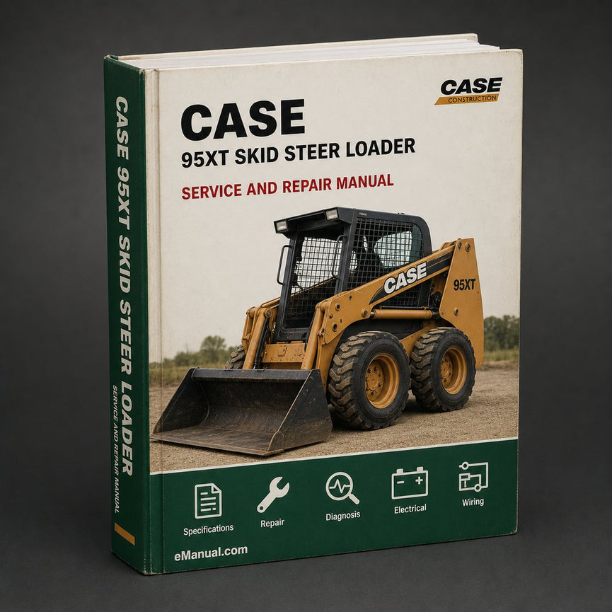 CASE 95XT SKID Steer Loader Parts Catalog Manual