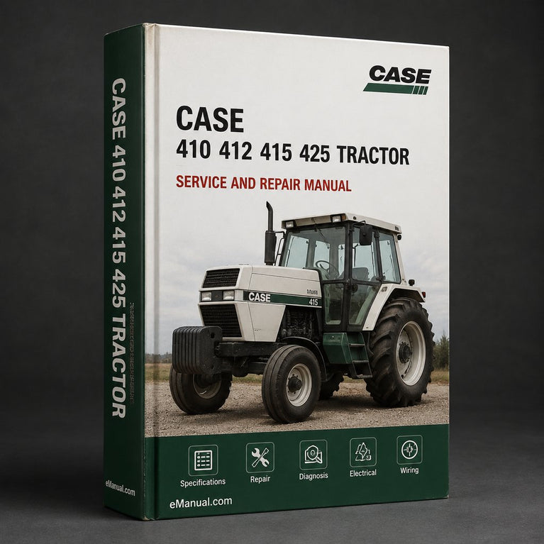 Case 410 412 415 425 Tractor Service Workshop Repair Manual-PDF