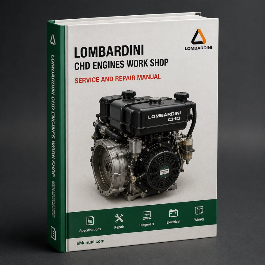 LOMBARDINI CHD Engines Work Shop Manual