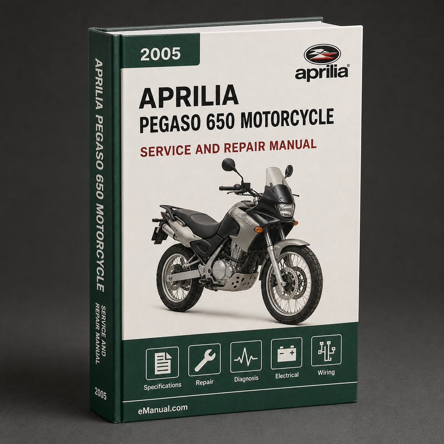 2005 APRILIA PEGASO 650 Motorcycle Service & Repair Manual-PDF