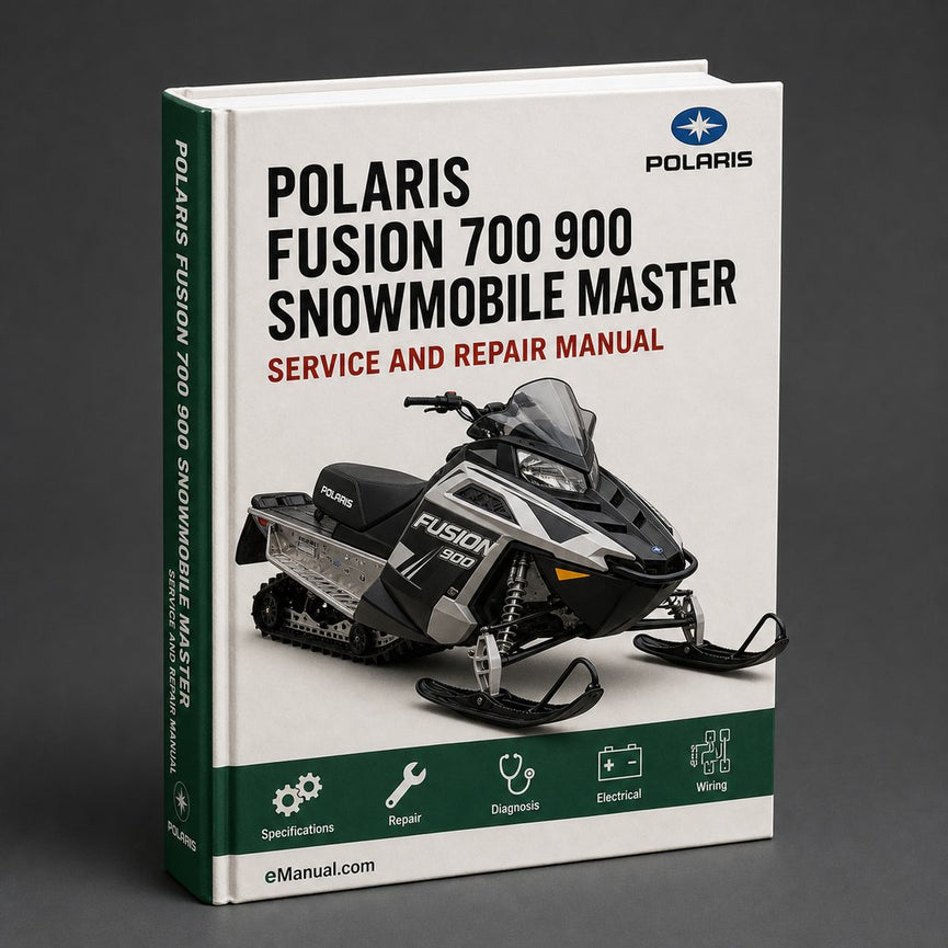 POLARIS FUSION 700 900 Snowmobile Master Maintenance Manual