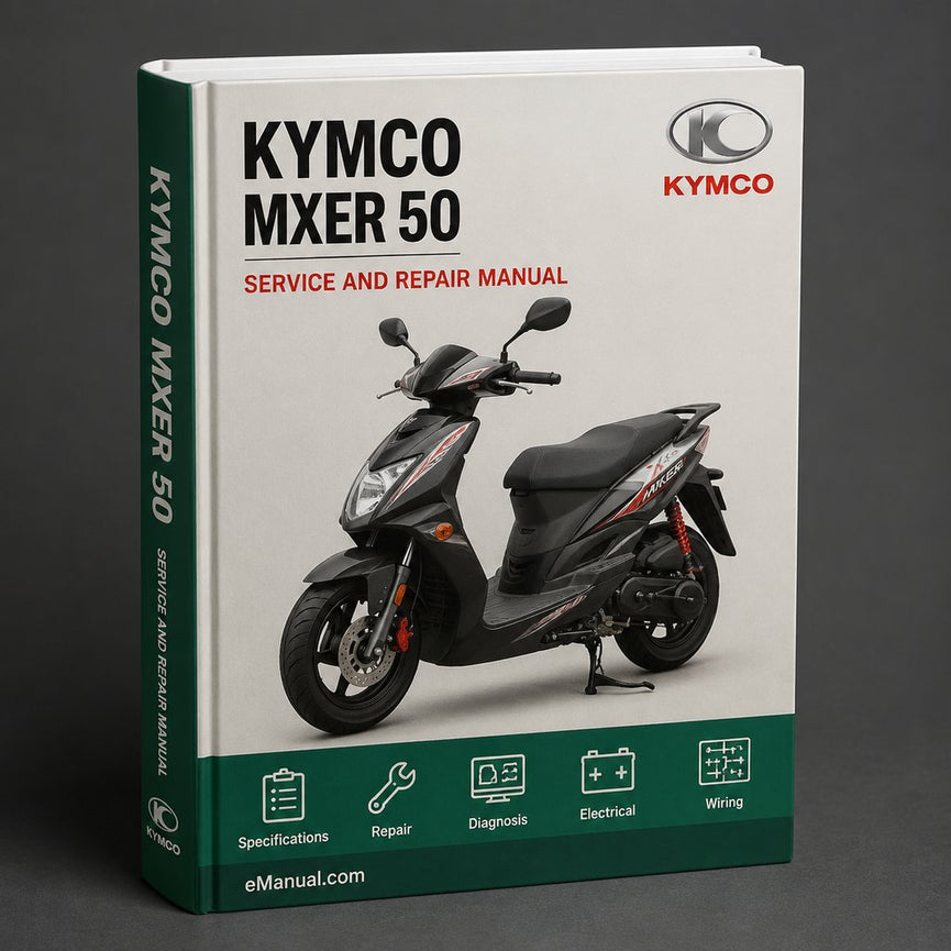 Kymco Mxer 50 Factory Service Repair Manual