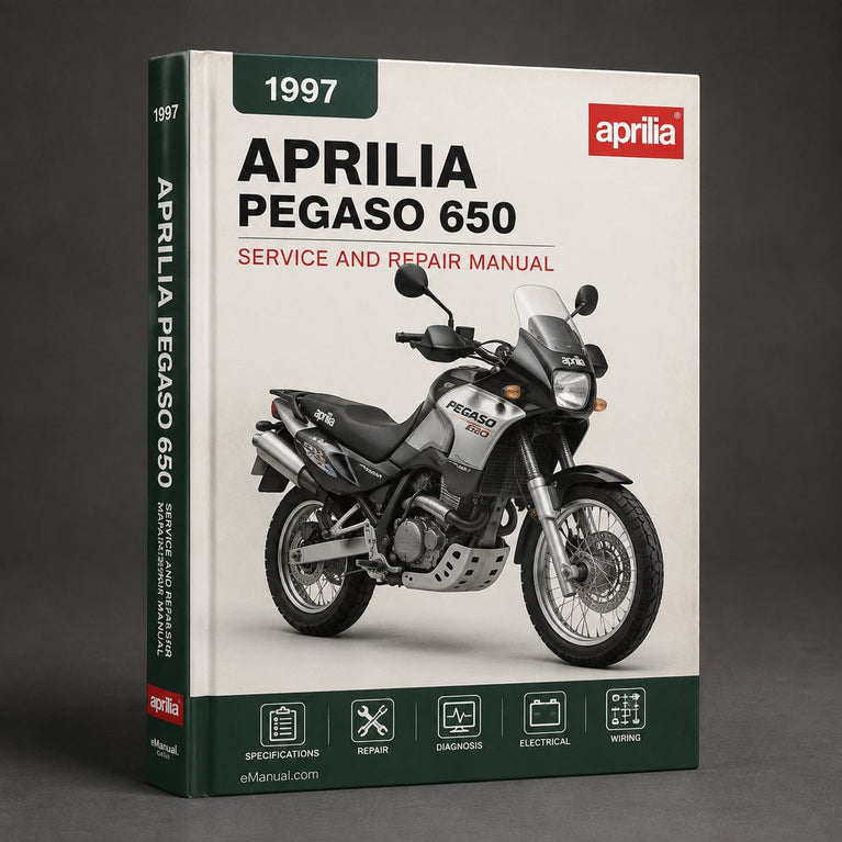 Aprilia Pegaso 650 1997-2001 Workshop Service Repair Manual