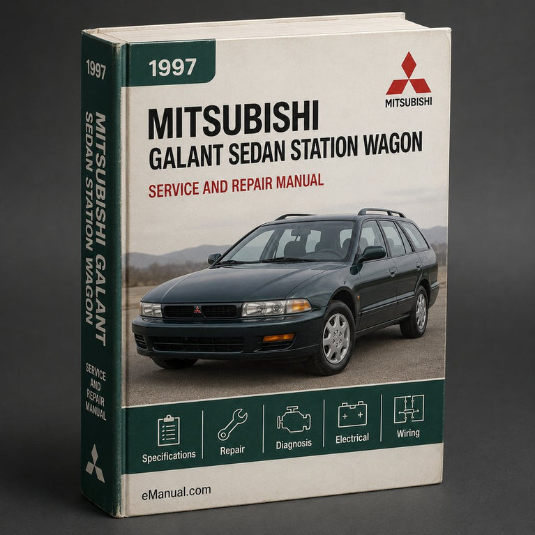 1997-2001 Mitsubishi Galant Sedan & Station Wagon Workshop Service Repair Manual