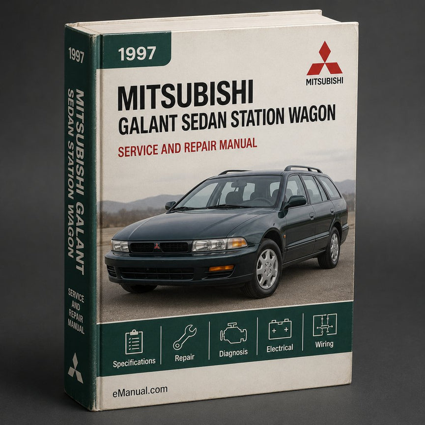 1997-2001 Mitsubishi Galant Sedan & Station Wagon Workshop Service Repair Manual