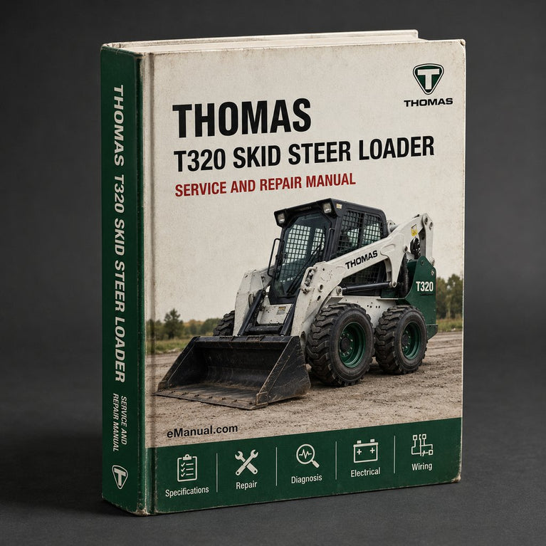Thomas T320 Skid Steer Loader Parts Manual
