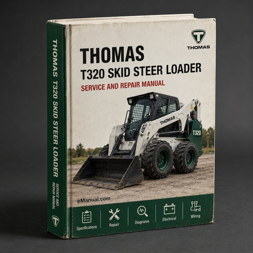 Thomas T320 Skid Steer Loader Parts Manual