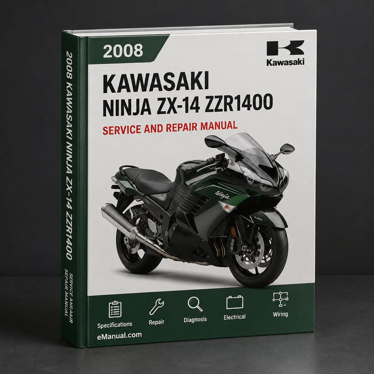 2008-2009 Kawasaki Ninja ZX-14 ZZR1400 Service Repair Manual