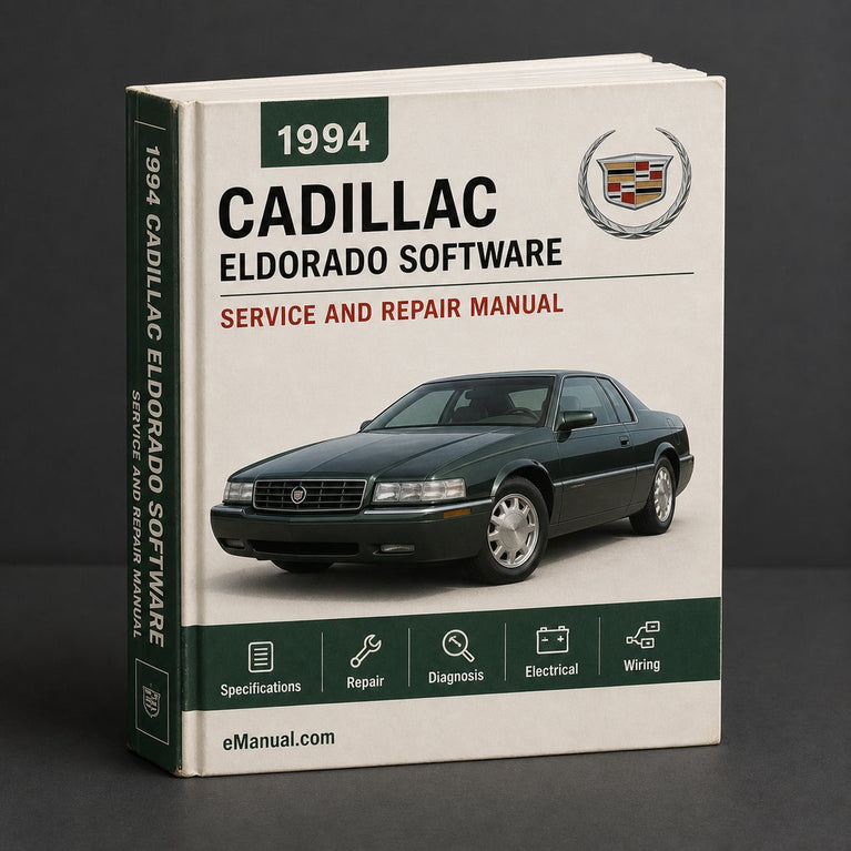 1994 Cadillac Eldorado Service & Repair Manual Software