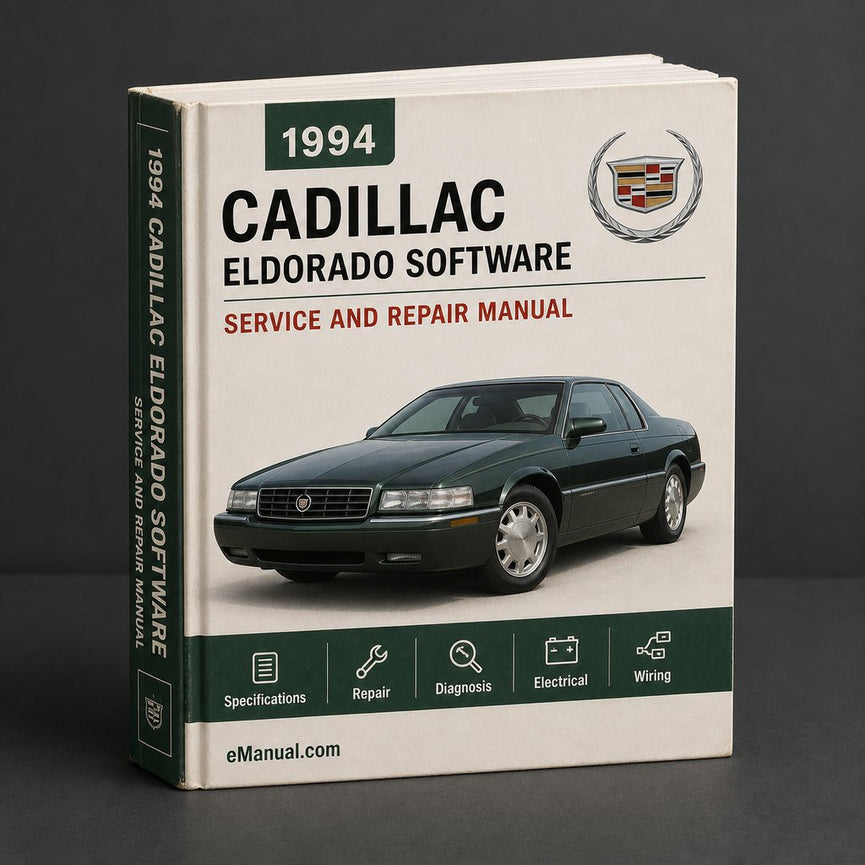 1994 Cadillac Eldorado Service & Repair Manual Software