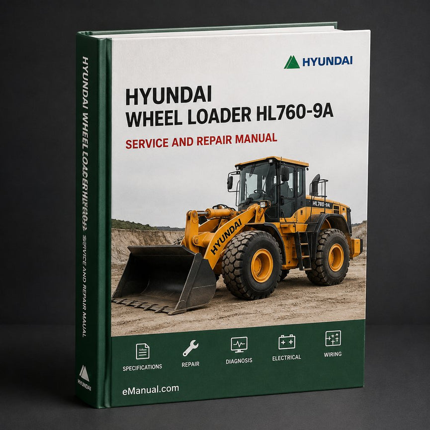 Hyundai Wheel Loader HL760-9A Service Repair Manual