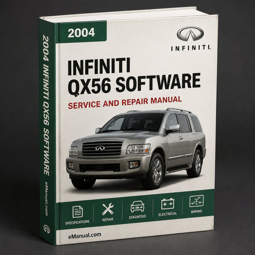 2004 Infiniti QX56 Service & Repair Manual Software