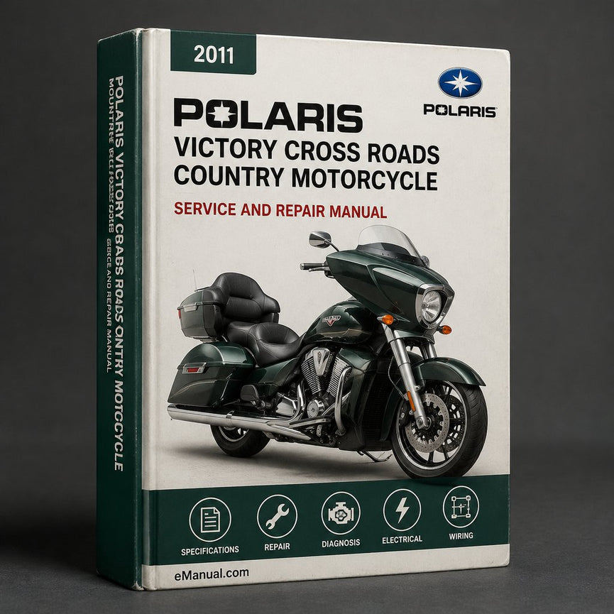 2011 Polaris Victory Cross Roads & Country Motorcycle Workshop Service Repair Manual