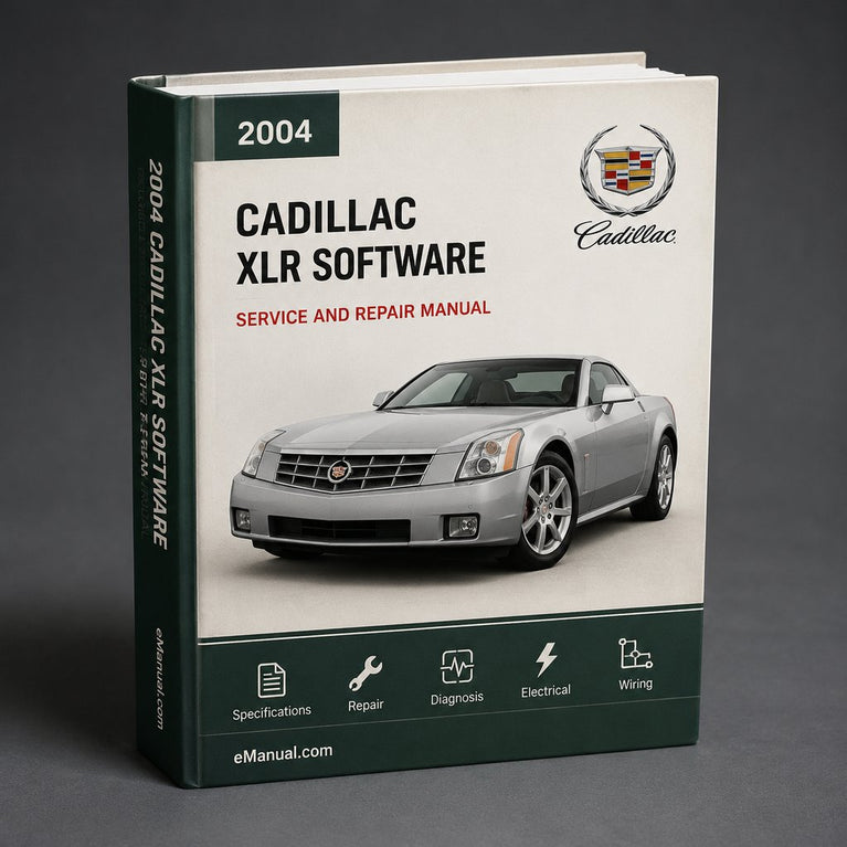 2004 Cadillac XLR Service & Repair Manual Software