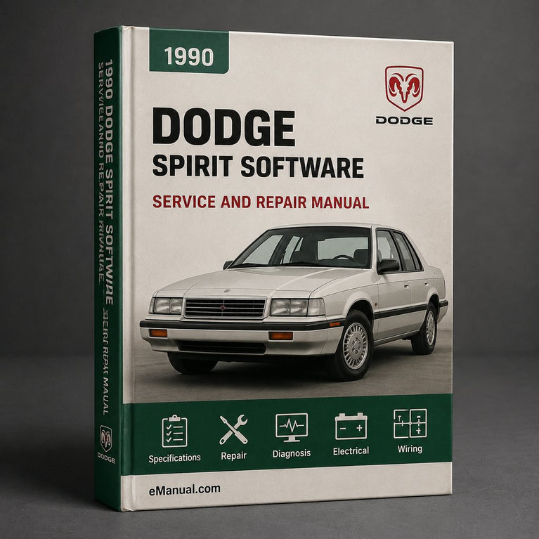 1990 Dodge Spirit Service & Repair Manual Software