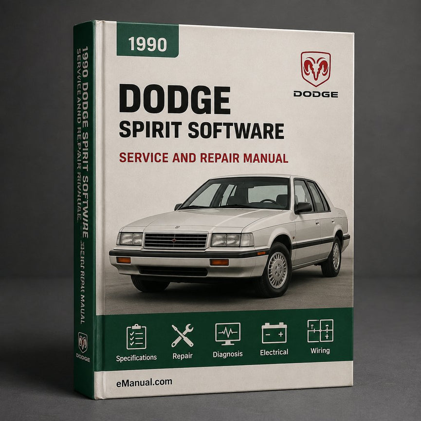 1990 Dodge Spirit Service & Repair Manual Software