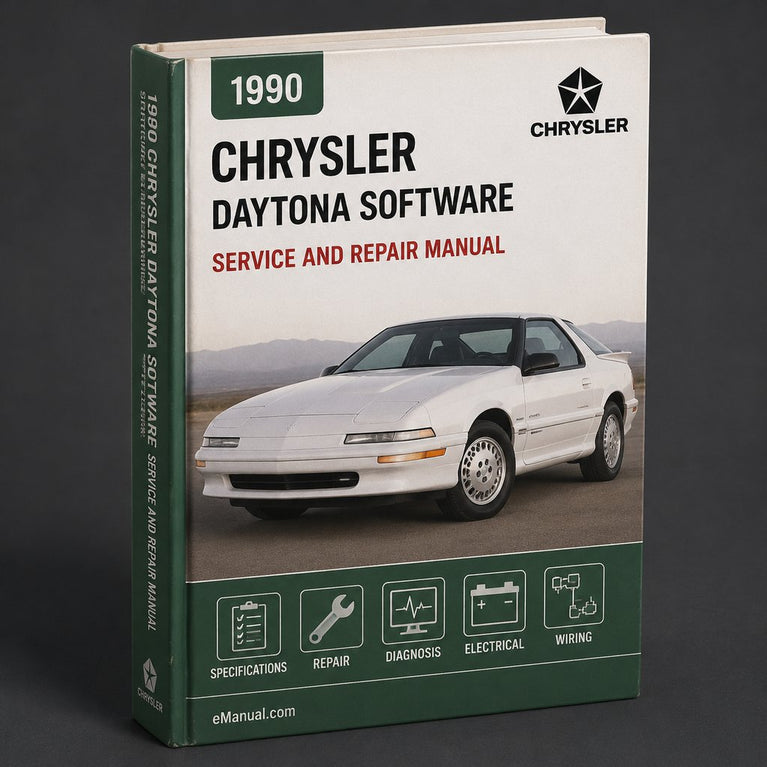 1990 Chrysler Daytona Service & Repair Manual Software
