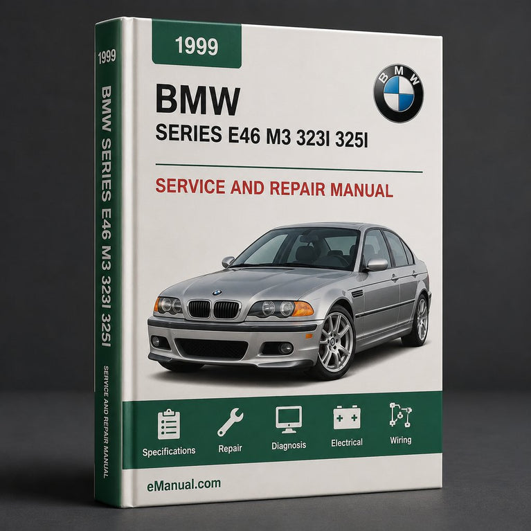 1999-2005 BMW 3 Series E46 M3 323i 325i Service Repair Manual