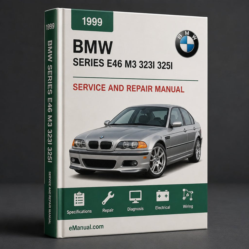 1999-2005 BMW 3 Series E46 M3 323i 325i Service Repair Manual