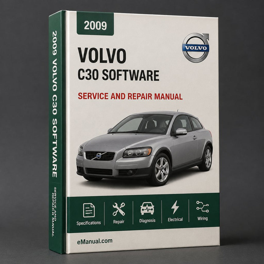 2009 Volvo C30 Service & Repair Manual Software