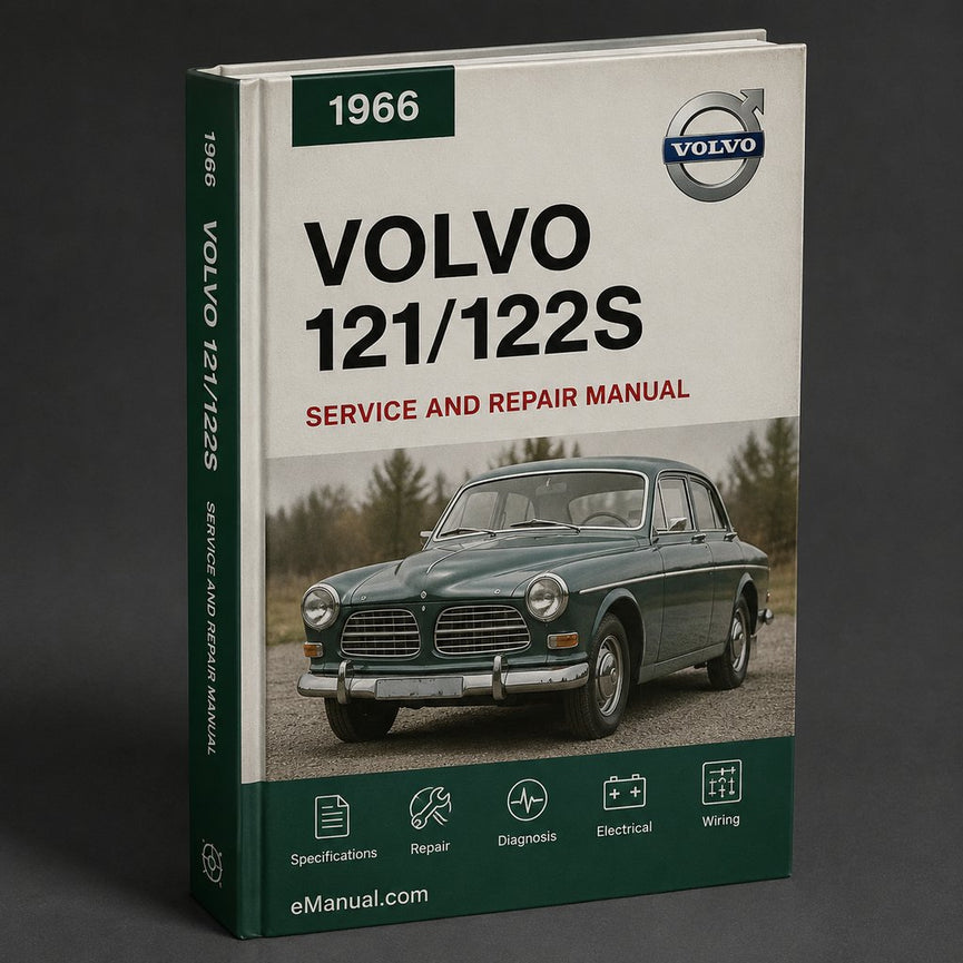 1966 Volvo 121/122s Workshop Service Repair Manual