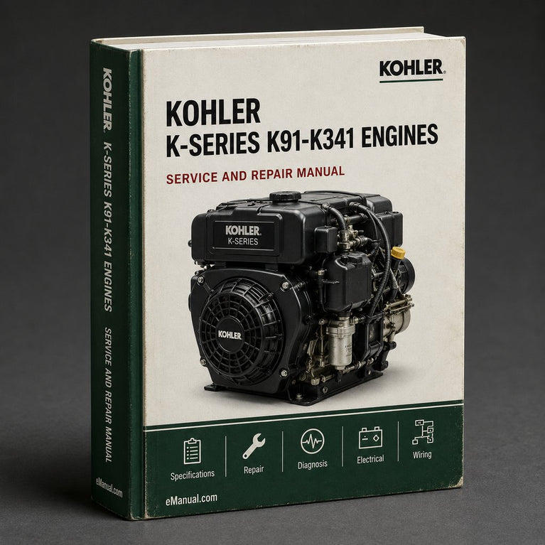 Kohler K-Series K91-K341 Engines Service Repair Manual