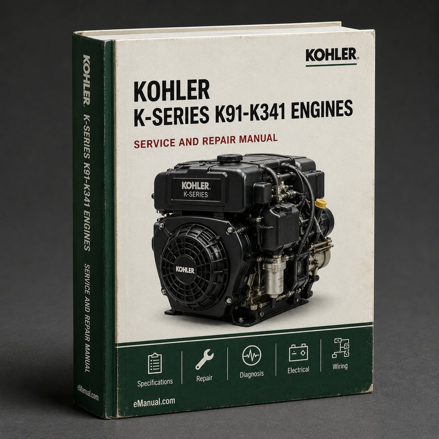 Kohler K-Series K91-K341 Engines Service Repair Manual