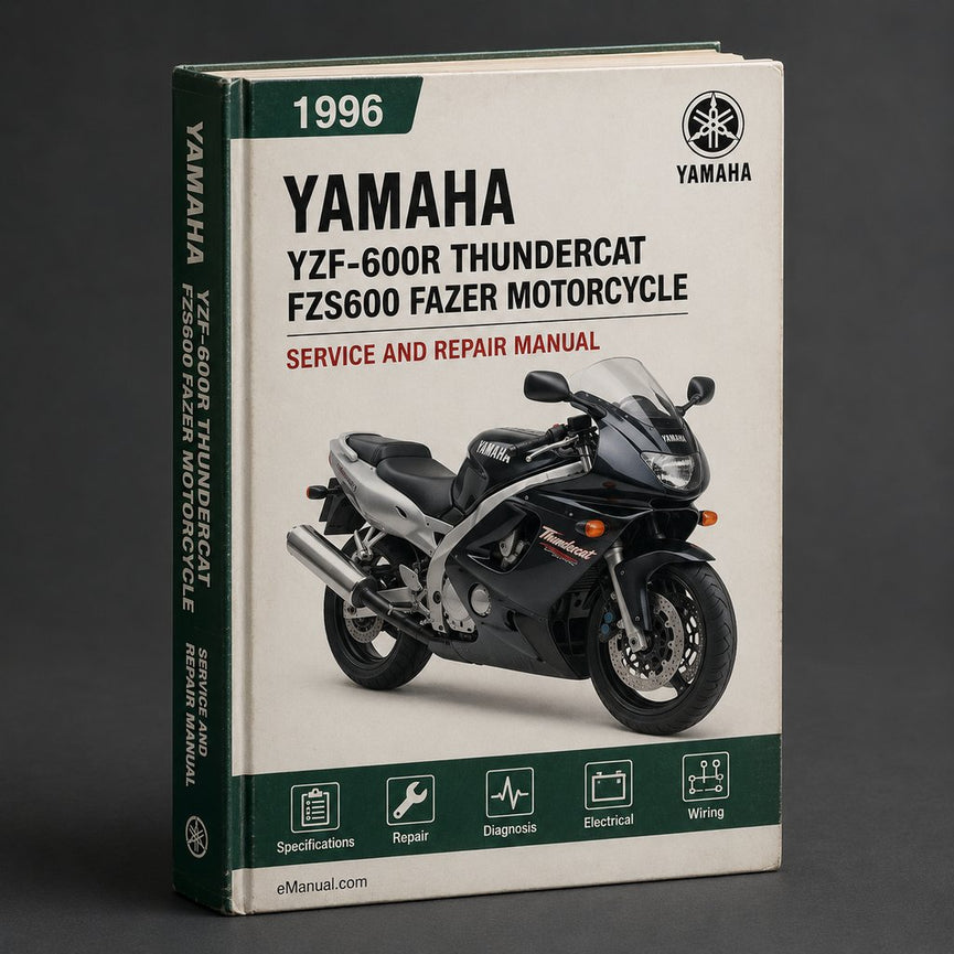 1996-2003 Yamaha YZF-600R Thundercat FZS600 Fazer Motorcycle Workshop Service Repair Manual