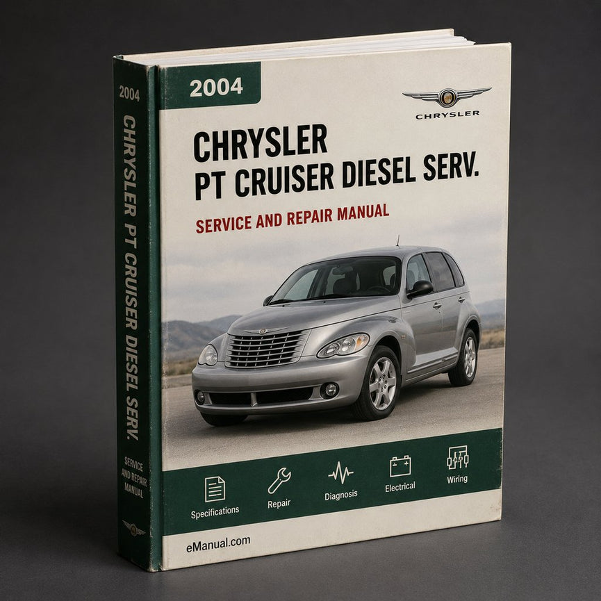 2004 PT Cruiser Chrysler Service Repair Manual + Diesel Serv Manual