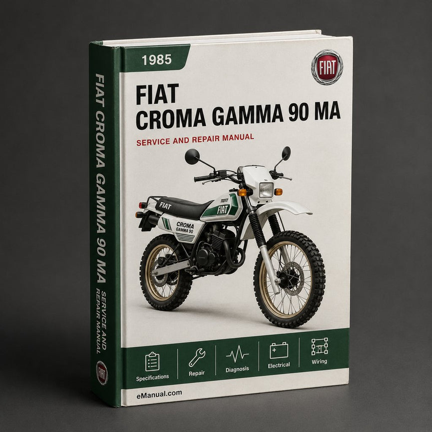FIAT 1985-1990 CROMA (GAMMA 90) Workshop Repair & Service MA