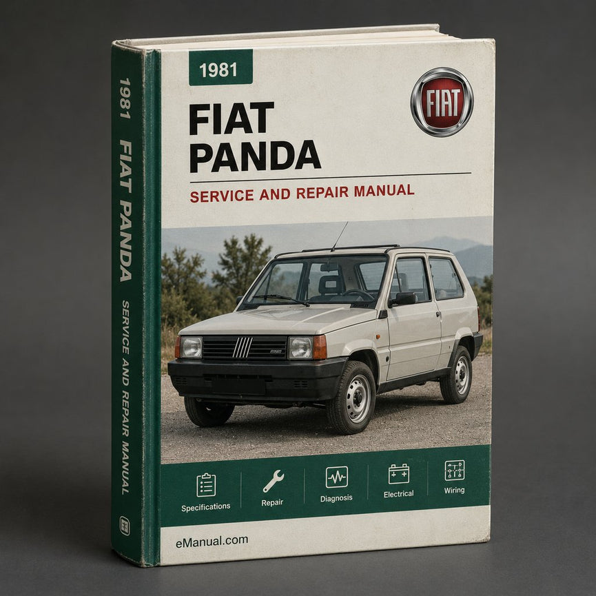 Fiat Panda Service Repair Manual 1981-1991