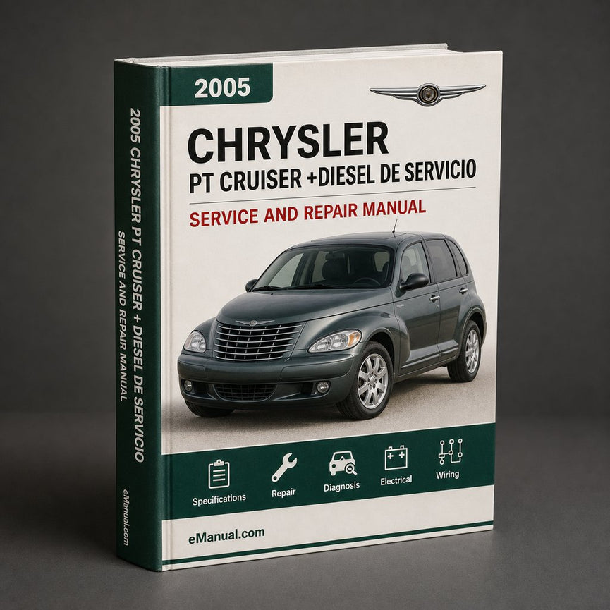 2005 PT Cruiser Chrysler +diesel Manual de Servicio Española