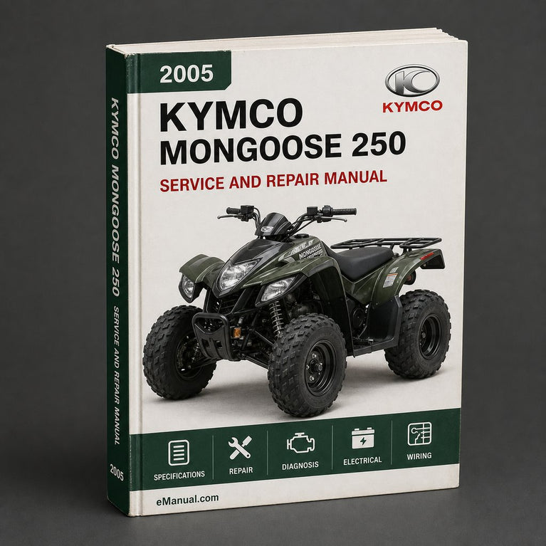 Kymco MONGOOSE 250 2005 Factory Service Repair Manual