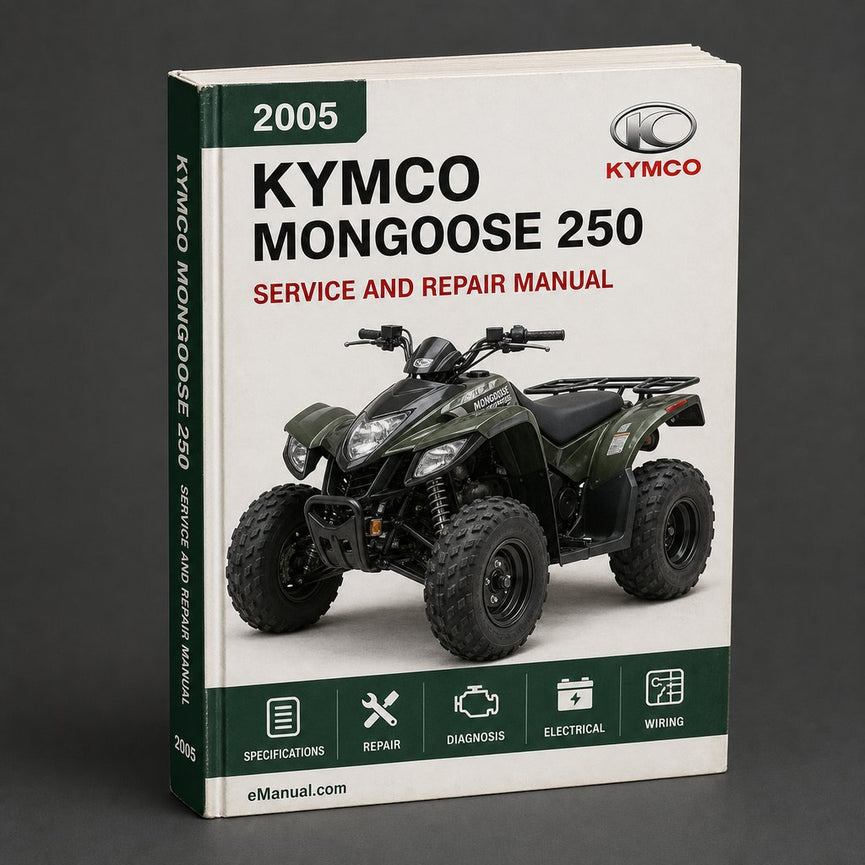 Kymco MONGOOSE 250 2005 Factory Service Repair Manual