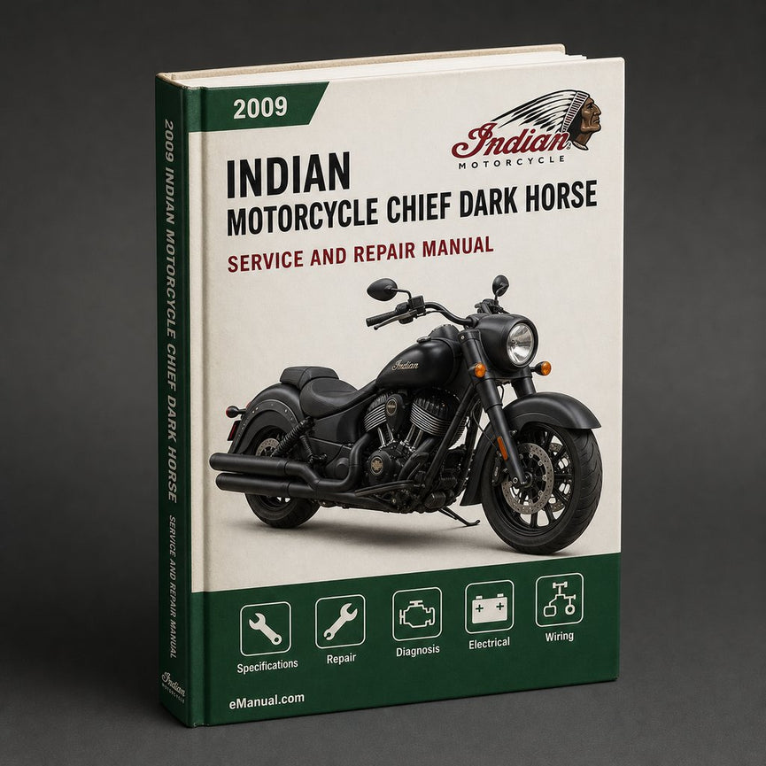 INDIAN Motorcycle CHIEF DARK HORSE Service Repair Manual 2009-2012