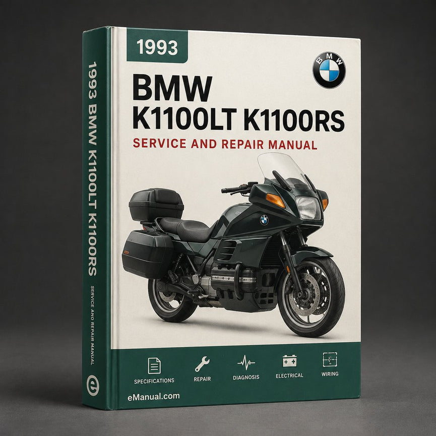 BMW K1100LT K1100RS 1993-1999 Factory Service Repair Manual