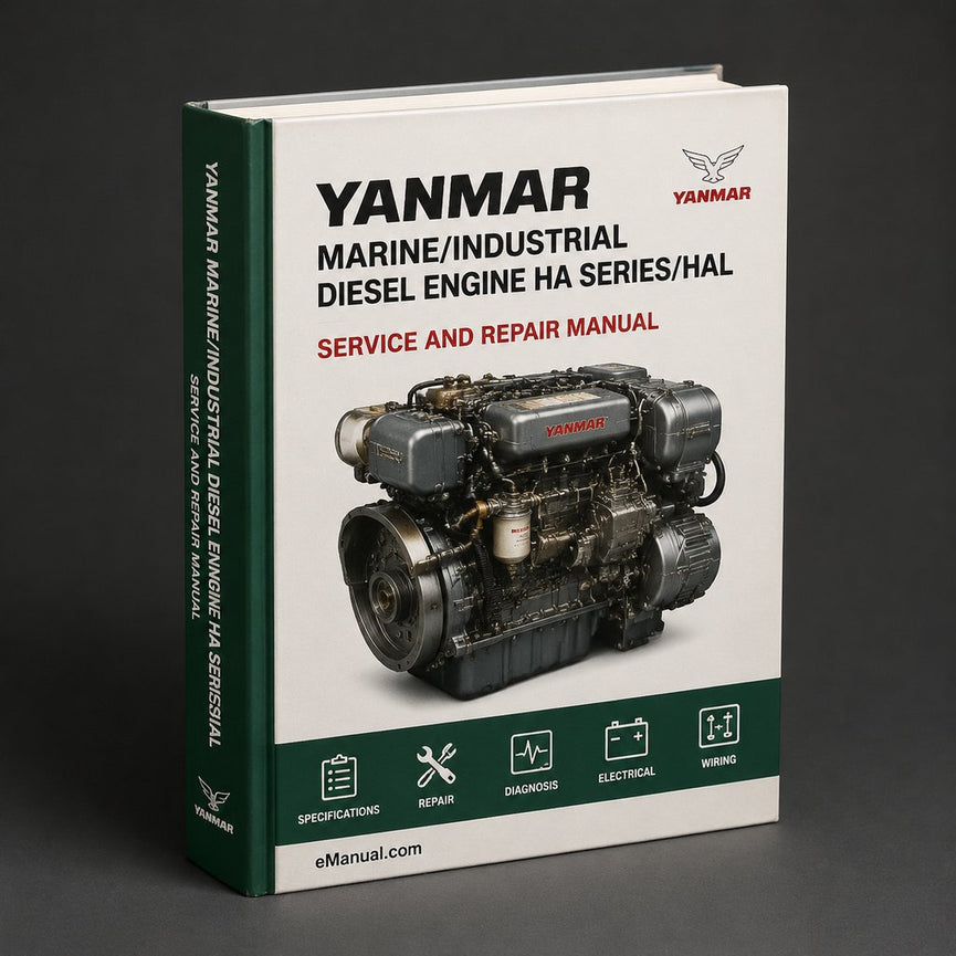 Yanmar Marine/Industrial Diesel Engine HA Series/HAL Series Service Repair Workshop Manual