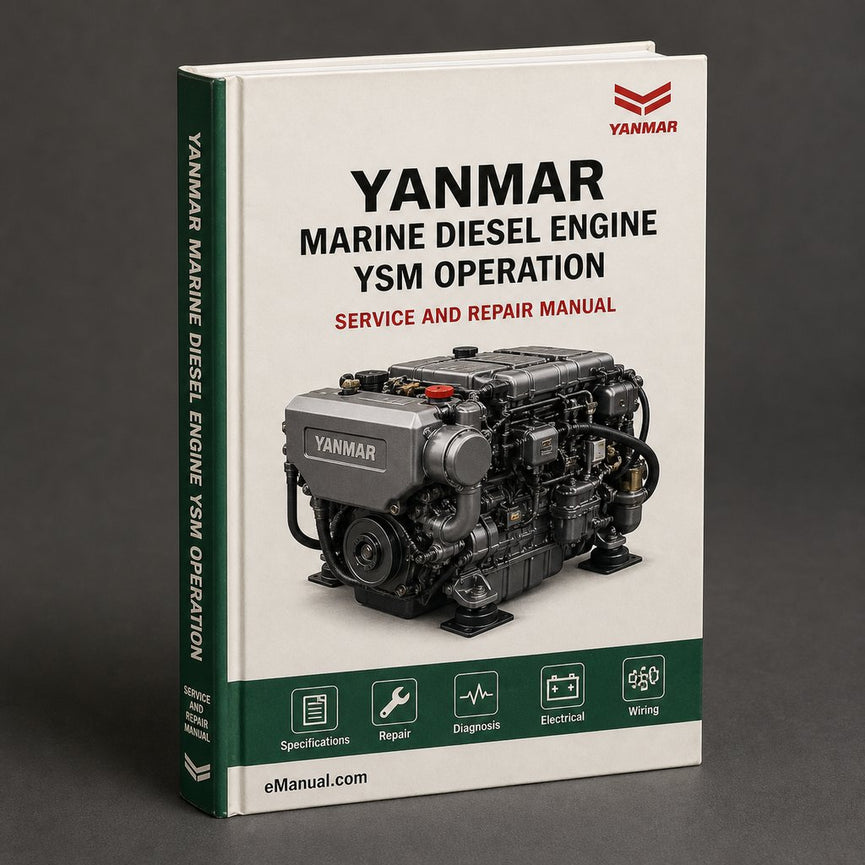 Yanmar Marine Diesel Engine YSM Operation Manual