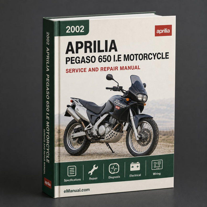 Aprilia Pegaso 650 i.e 2002 Motorcycle Service Repair Manual