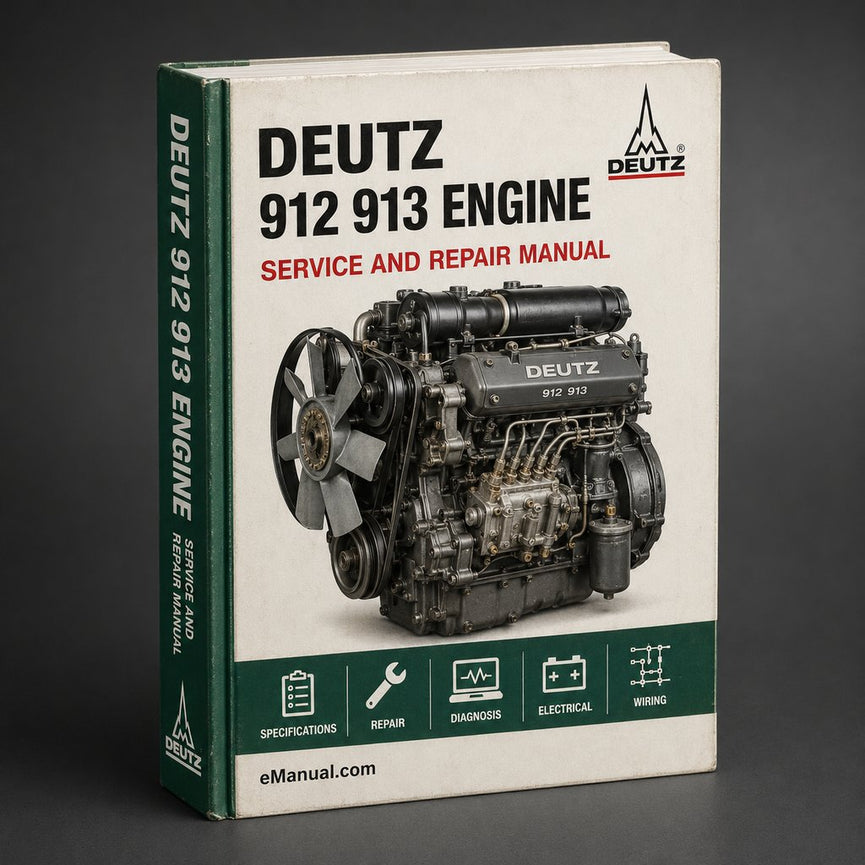 Deutz 912 913 Engine Workshop Service Repair Manual