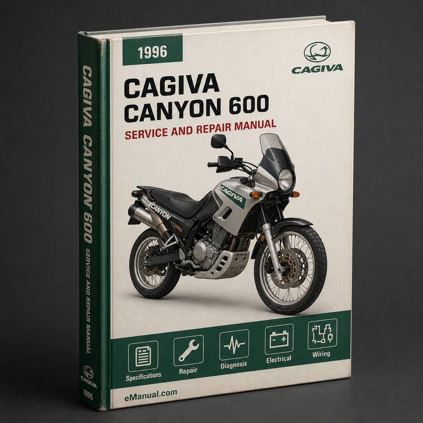 Cagiva Canyon 600 1996 Factory Service Repair Manual
