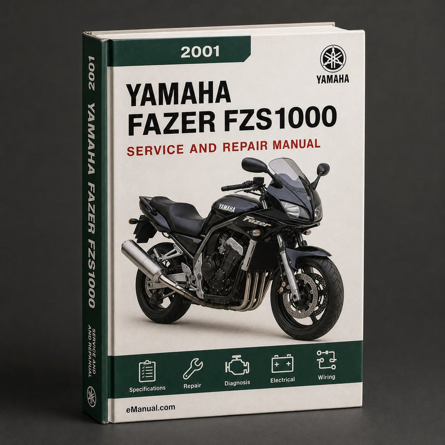 Yamaha Fazer FZS1000(N) 2001 Factory Service Repair Manual