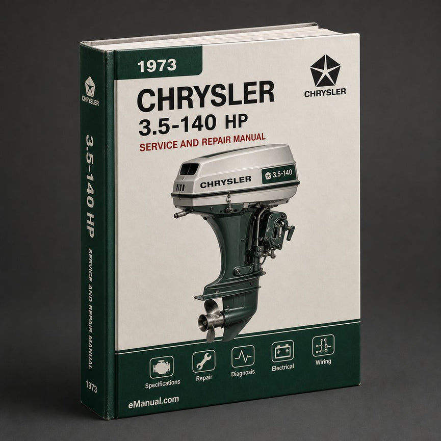 Chrysler 1973 3.5-140 Hp Service Repair Manual