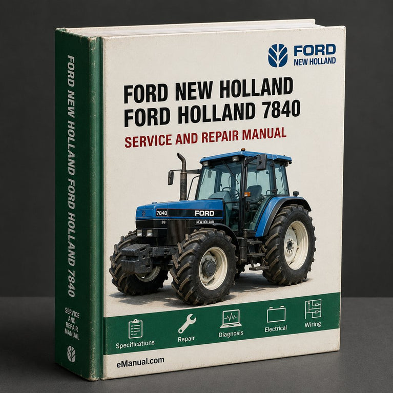 Ford New Holland 7840 Workshop Service Repair Manual