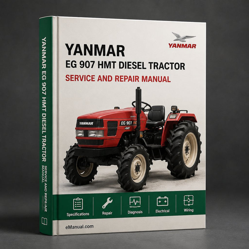 Yanmar EG 907 HMT Diesel Tractor Workshop Service Repair Manual