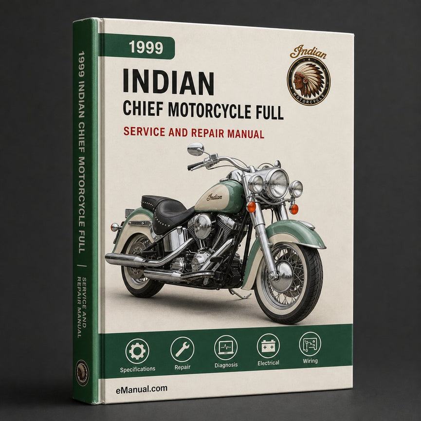 INDIAN CHIEF Motorcycle Full Service & Repair Manual 1999-2001