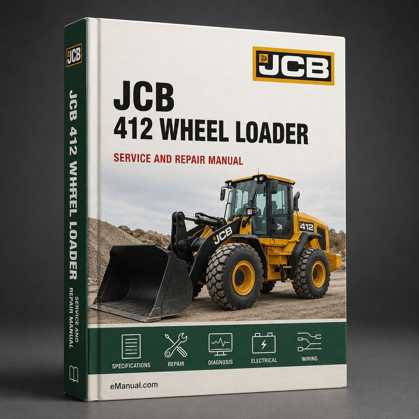 JCB 412 Wheel Loader Parts Catalog Manual #2