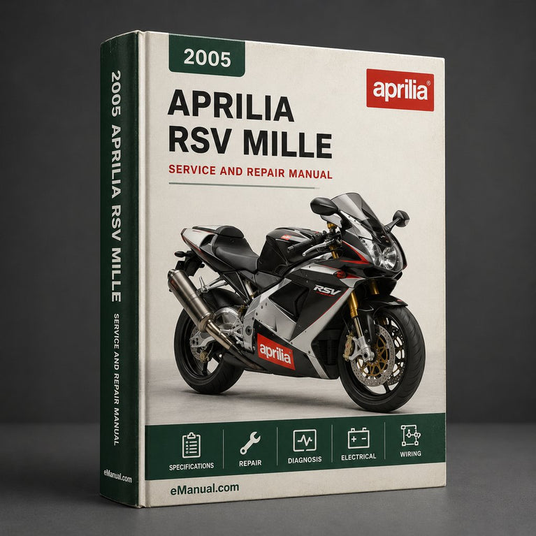 APRILIA RSV Mille Workshop Manual 2005
